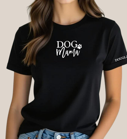 Dog Mama T-Shirt Black