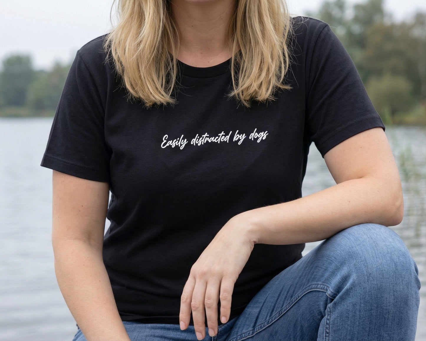 Easily Distracted by Dogs T-Shirt